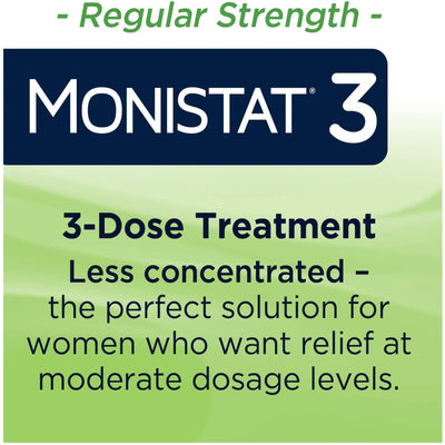 Monistat® Miconazole Nitrate Vaginal Antifungal, 1 Box of 3 (Over the Counter) - Img 4