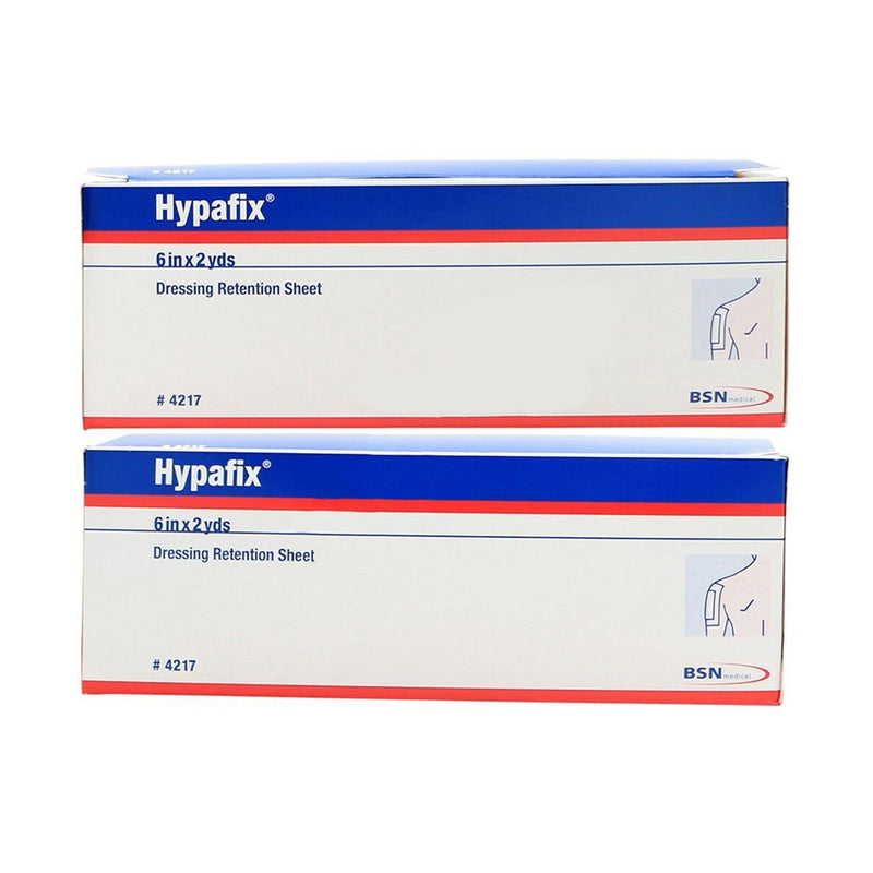 Hypafix Dressing Retention Sheet, Skin-Friendly, White, Non-Sterile, Non-Woven, 6 inch X 2 yards, 1 Case of 12 (General Wound Care) - Img 3