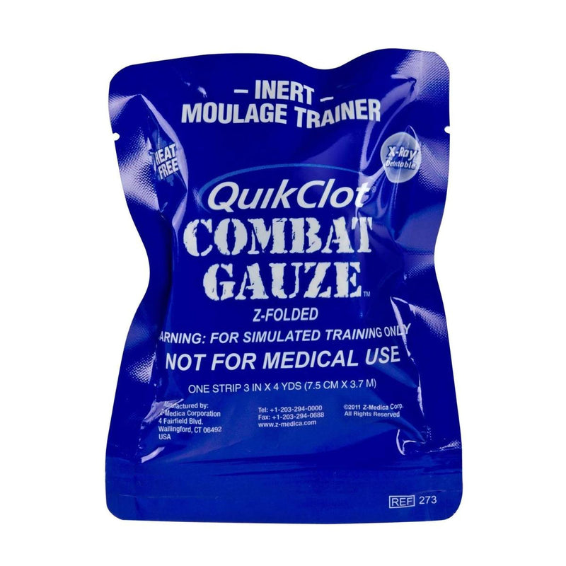 QUICKCLOT COMBAT GZ -NOT FOR MEDICAL USE-3"X4YD (Mannequins and Models) - Img 1