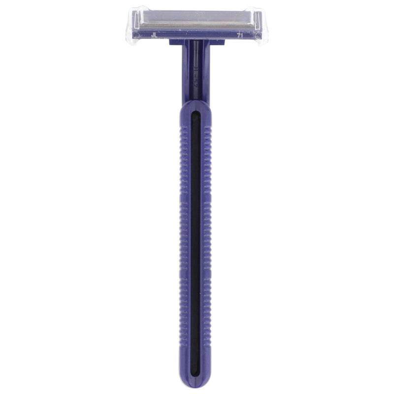 McKesson Twin-Blade Disposable Razor, Blue, 1 Box of 50 (Hair Removal) - Img 5