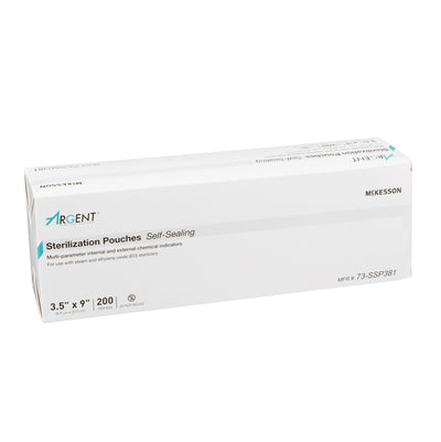 McKesson Argent® Sure-Check® Sterilization Pouch, 3½ x 9 Inch, 1 Box (Sterilization Packaging) - Img 2