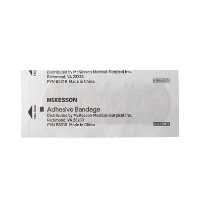 McKesson Tan Adhesive Strip, 1 x 3 Inch, 1 Box of 100 (General Wound Care) - Img 2