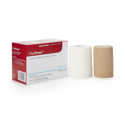 FlexPress2™ 2-Layer Compression Bandage System, 1 Each (General Wound Care) - Img 1