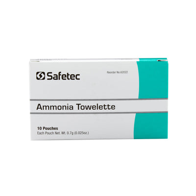 Safetec Ammonia / Alcohol Respiratory Stimulant, 1 Case of 300 (Over the Counter) - Img 2