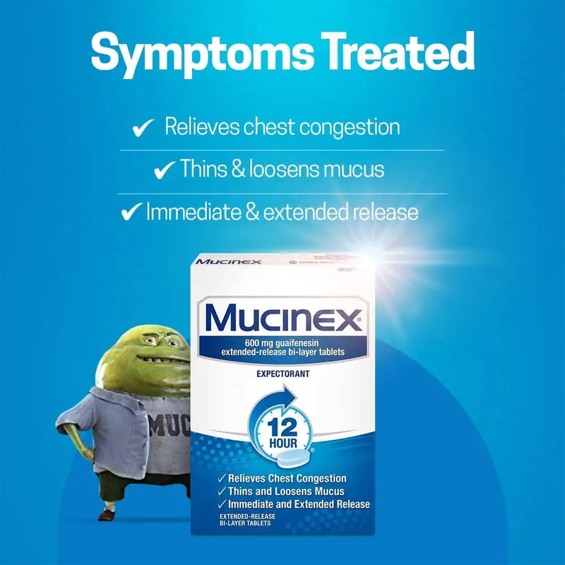 Mucinex® Guaifenesin Cold and Cough Relief, 1 Bottle (Over the Counter) - Img 7