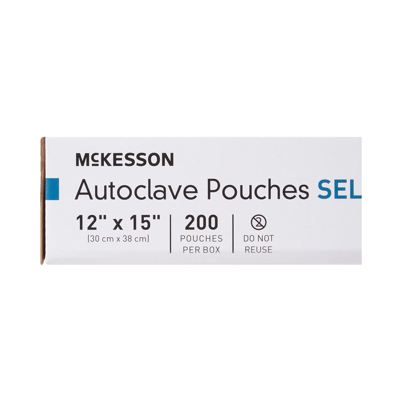 McKesson Sterilization Pouch, 12 x 15 Inch, 1 Box of 200 (Sterilization Packaging) - Img 5