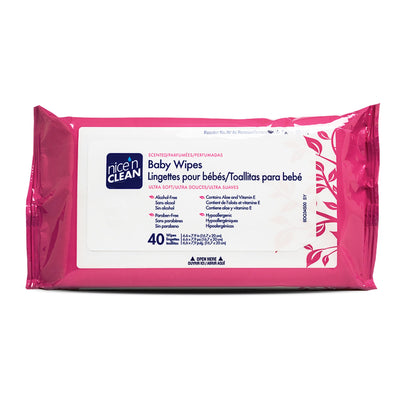 PDI® Nice 'N Clean® Baby Wipes, 1 Case of 480 (Skin Care) - Img 1