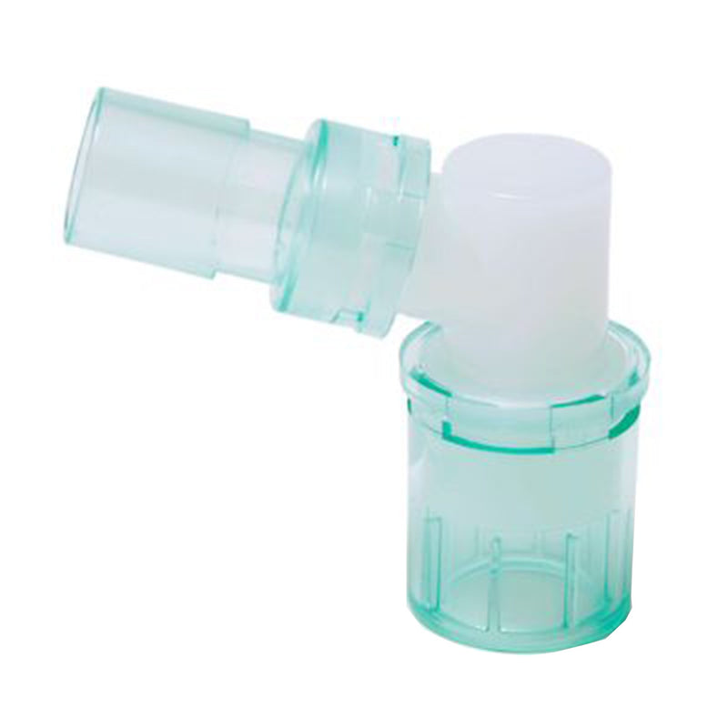 CONNECTOR, AIRWAY ELBOW SWVL DBL 15MM-22MM (120/CS) (Respiratory Accessories) - Img 1