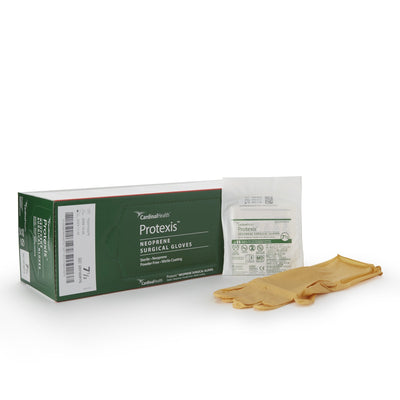 Protexis™ Polychloroprene Surgical Glove, Size 7.5, Ivory, 1 Case of 200 () - Img 1