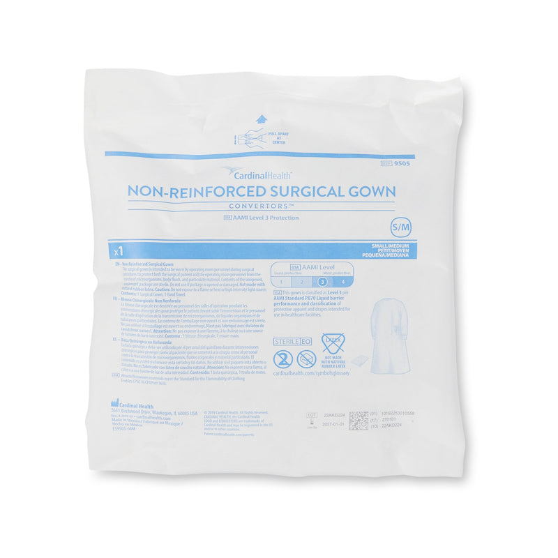 Astound® Non-Reinforced Surgical Gown with Towel, 1 Each (Gowns) - Img 3