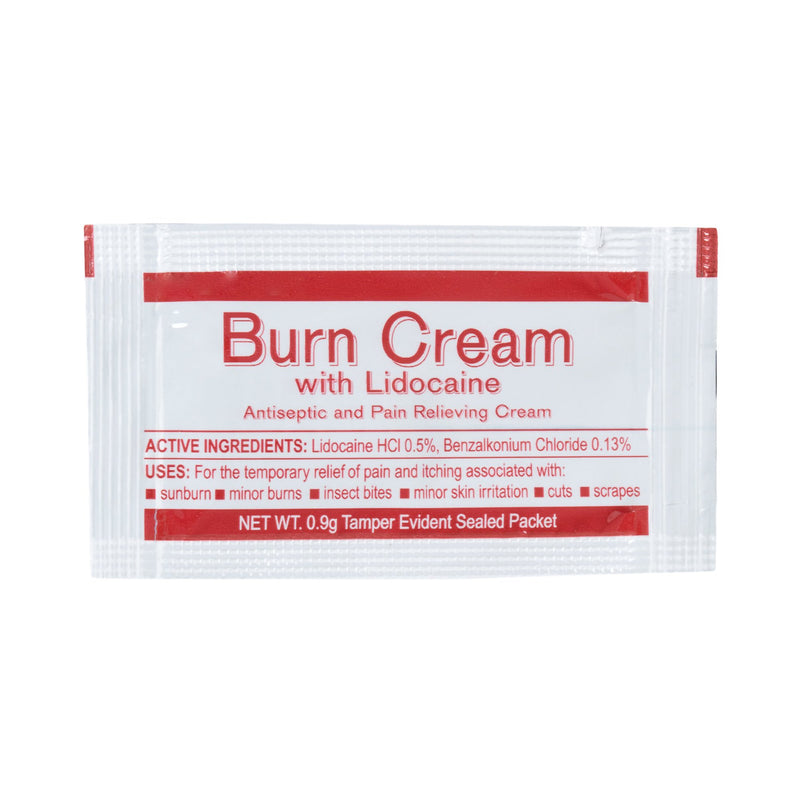 Medi-First® Benzalkonium Chloride / Lidocaine Burn Relief, 1 Box of 25 (Over the Counter) - Img 3