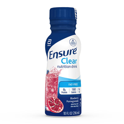 Ensure® Clear Blueberry Pomegranate Oral Protein Supplement, 10 oz. Bottle, 1 Pack of 4 (Nutritionals) - Img 3