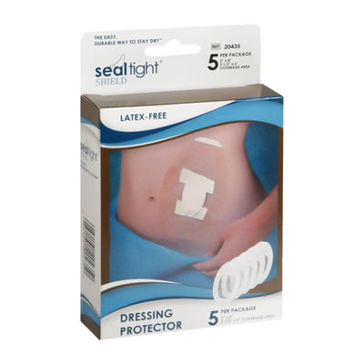Seal-Tight® Shield Dressing, 5 x 8 Inch, 1 Pack of 5 (Wound Care Accessories) - Img 1