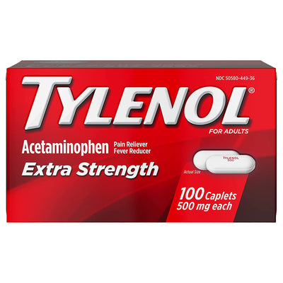 Tylenol® Extra Strength Acetaminophen Pain Relief, 1 Bottle (Over the Counter) - Img 4