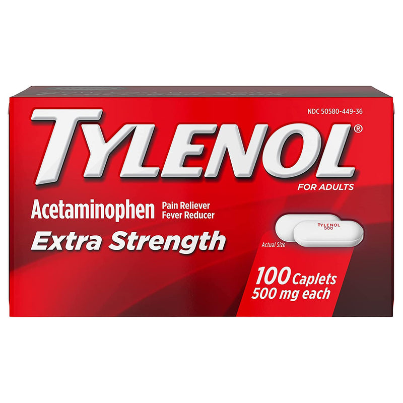 Tylenol® Extra Strength Acetaminophen Pain Relief, 1 Bottle (Over the Counter) - Img 4