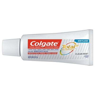 Colgate Total Toothpaste, Clean Mint Flavor, 0.88 oz Tube, 1 Case of 24 (Mouth Care) - Img 1