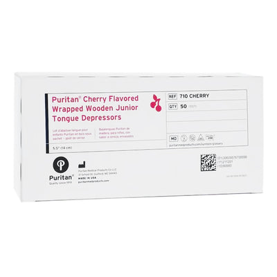 Puritan® Cherry Flavored Tongue Depressor, 1 Case of 1000 (Tongue Depressors) - Img 1