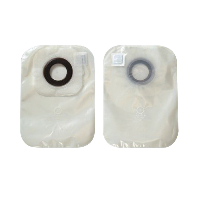 Karaya 5 One-Piece Closed End Transparent Colostomy Pouch, 12 Inch Length, 2 Inch Stoma, 1 Box of 30 (Ostomy Pouches) - Img 1