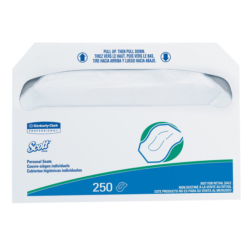 Scott® Toilet Seat Cover, 250 per Pack, 1 Case of 5000 (Toilet Seat Covers) - Img 1