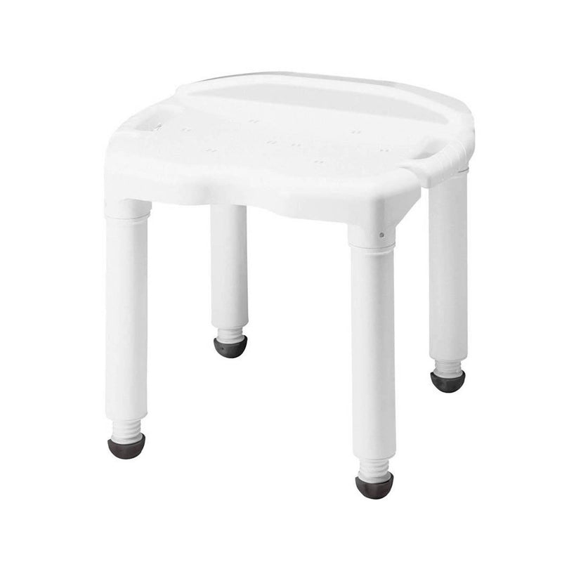 Carex® Universal Bath Seat Without Back, White, 400-lb Capacity, 1 Case (Commode / Shower Chairs) - Img 1