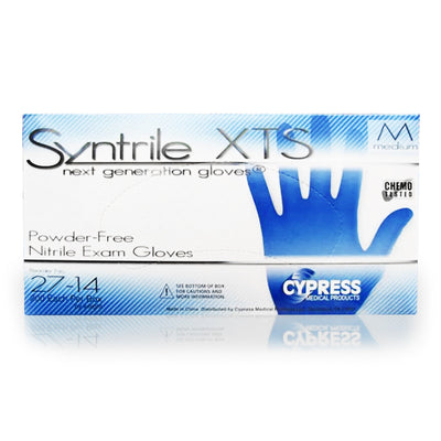 Syntrile® XTS Nitrile Standard Cuff Length Exam Glove, Medium, Blue, 1 Case of 2000 () - Img 1