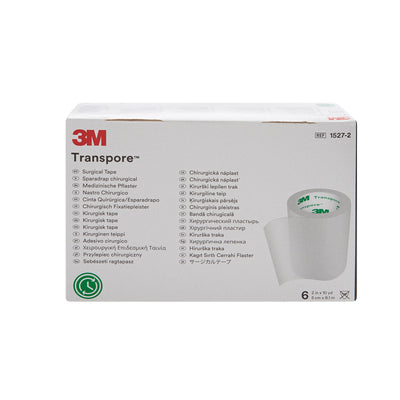 3M™ Transpore™ Plastic Medical Tape, 2 Inch x 10 Yard, Transparent, 1 Roll (General Wound Care) - Img 3