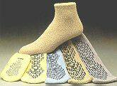 Care-Steps® Single Tread Slipper Socks, Medium, 1 Dozen (Slippers and Slipper Socks) - Img 1