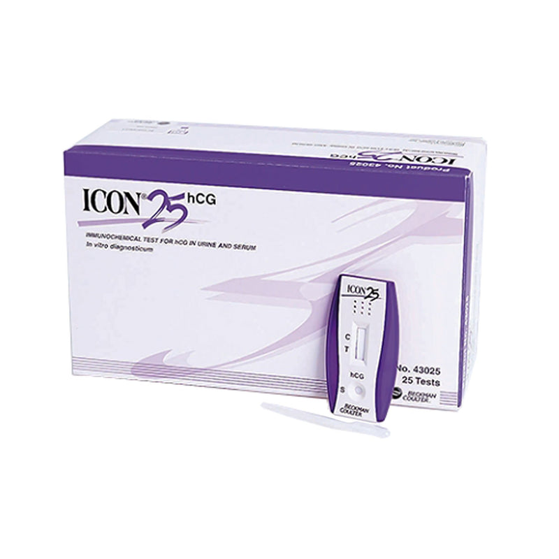 Icon® 25 hCG Pregnancy Fertility Rapid Test Kit, 1 Case of 100 (Test Kits) - Img 1