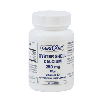 Geri-Care® Oyster Shell Calcium Plus Vitamin D Joint Health Supplement, 1 Bottle (Over the Counter) - Img 1