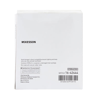 McKesson Sterile Nonwoven Sponge, 4 x 4 Inch, 1 Box of 25 (General Wound Care) - Img 3
