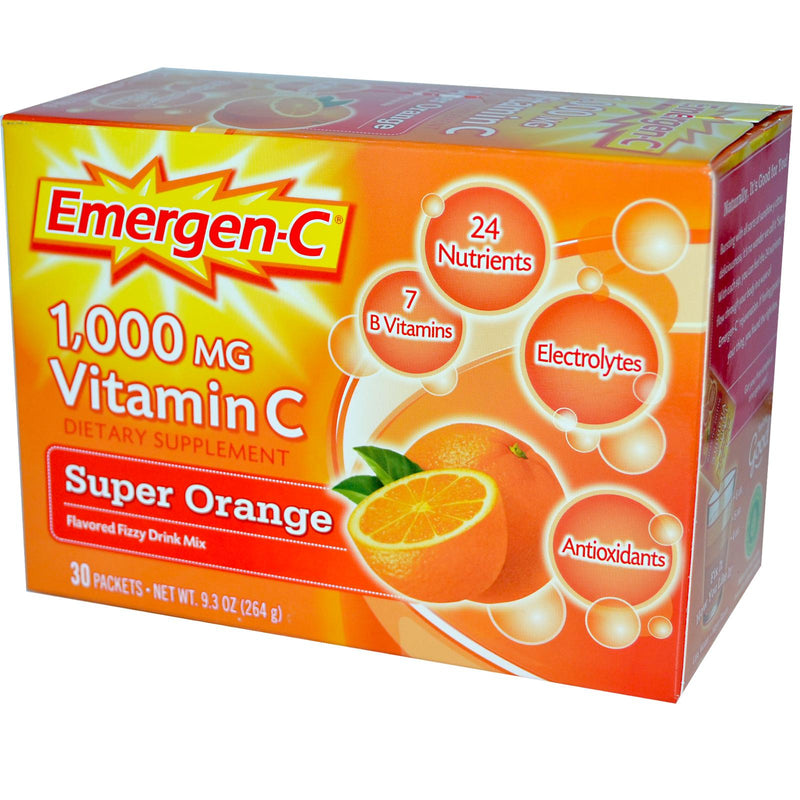 Emergen-C® Oral Supplement, 1 Box of 10 (Nutritionals) - Img 1