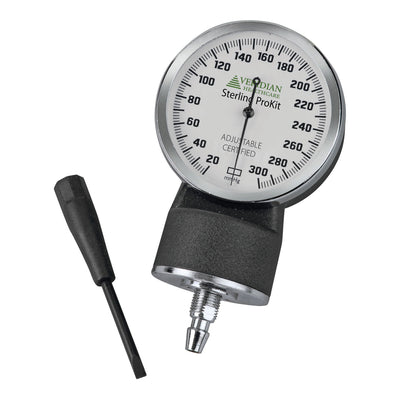 Sterling Series ProKit™ Aneroid Sphygmomanometer with Stethoscope, Magenta, 1 Each (Blood Pressure) - Img 2