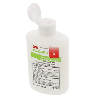 3M Avagard D Hand Antiseptic with Moisturizers, 3 fl oz Bottle, 1 Each (Skin Care) - Img 3