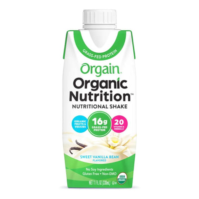 Orgain® Organic Nutrition™ Vanilla Oral Supplement, 11 oz. Carton, 1 Each (Nutritionals) - Img 1