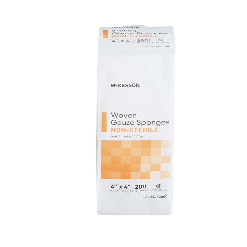McKesson NonSterile Gauze Sponge, 4 x 4 Inch, 1 Case of 2000 (General Wound Care) - Img 2