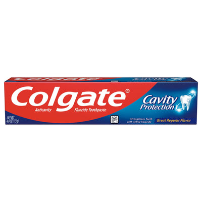 Colgate® Cavity Protection Toothpaste, 4 oz. Tube, 1 Each (Mouth Care) - Img 2