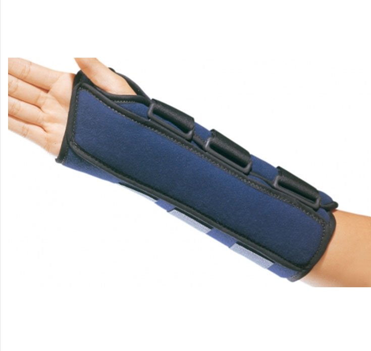 ProCare® Universal Left Wrist / Forearm Brace, 7-Inch Length, One Size Fits Most, 1 Each (Immobilizers, Splints and Supports) - Img 1