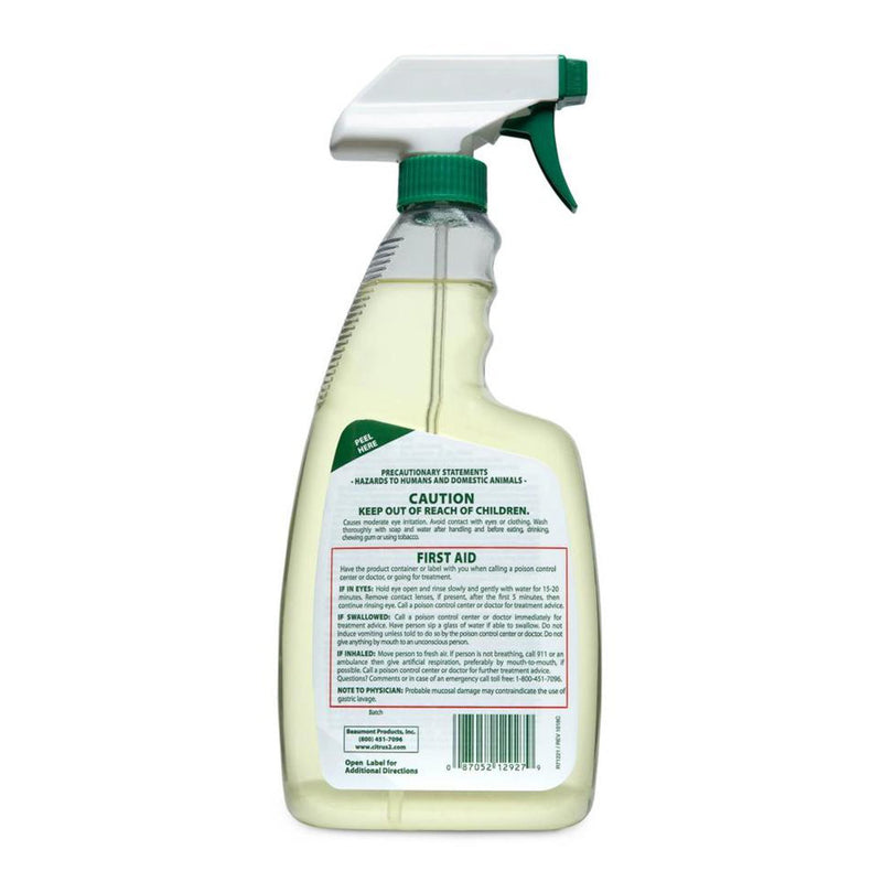 Citrus II® Surface Disinfectant Cleaner, 22 oz Spray Bottle, 1 Each (Cleaners and Disinfectants) - Img 2