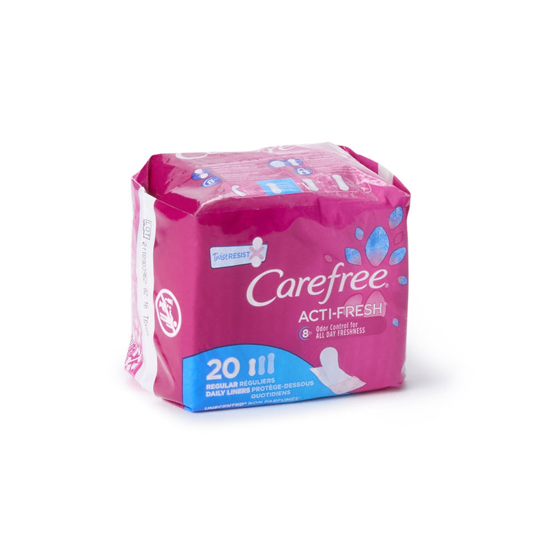 Carefree Acti-Fresh Liners, Regular, 1 Box (Feminine Protection) - Img 2