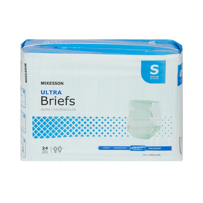 McKesson Ultra Heavy Absorbency Incontinence Brief, Small, 1 Bag () - Img 6