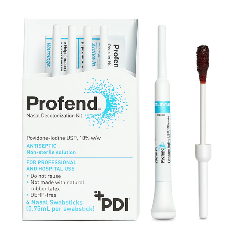 Profend® Impregnated Nasal Swabstick Kit, 1 Box of 12 (General Wound Care) - Img 1