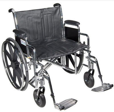 drive™ Sentra EC HD Bariatric Wheelchair, 20-Inch Seat Width, 1 Each (Mobility) - Img 1