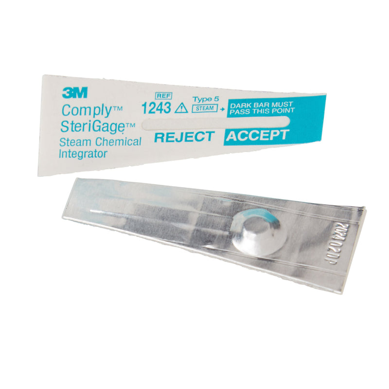 3M™ Comply™ SteriGage Chemical Integrator, Steam, 1 Bag (Sterilization Indicators) - Img 4