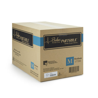 Pulse® Nitrile Standard Cuff Length Exam Glove, Medium, Lavender, 1 Box of 200 () - Img 4