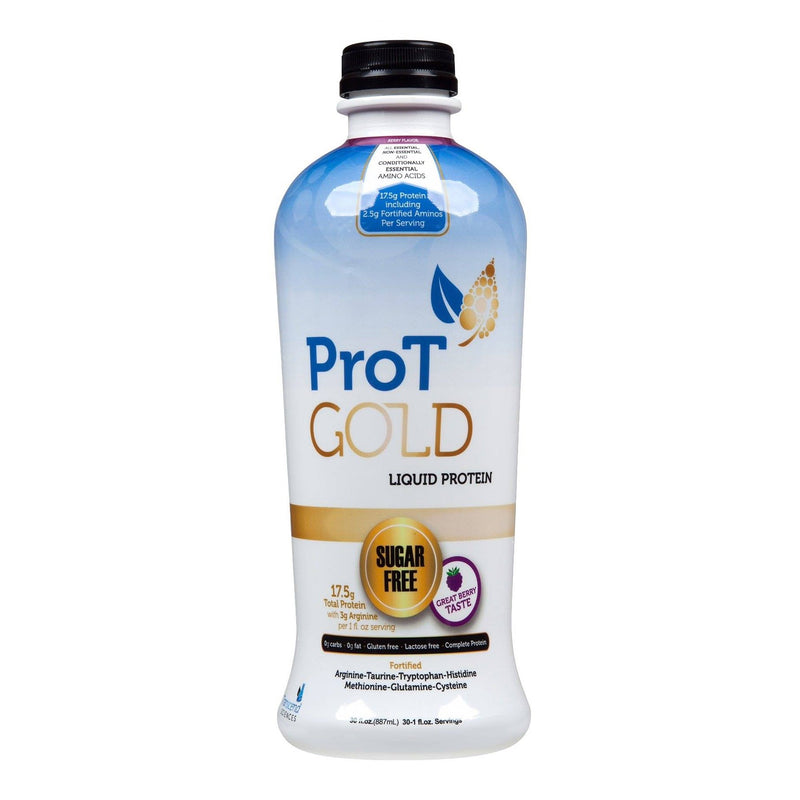 ProT Gold Berry Oral Protein Supplement, 30 oz. Bottle, 1 Case of 6 (Nutritionals) - Img 1