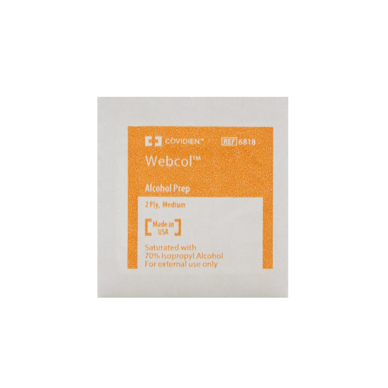 Webcol™ Alcohol Prep Pad, 1 Case of 4000 (Skin Care) - Img 4