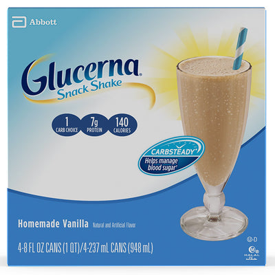 GLUCERNA, SHAKE SNACK VAN 8OZ (4/PK 4PK/CS) (Nutritionals) - Img 1