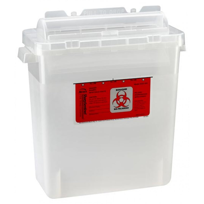 Bemis™ Sentinel Multi-purpose Sharps Container, 3 Gallon, 15 x 13-7/8 x 6-7/8 Inch, 1 Each () - Img 1