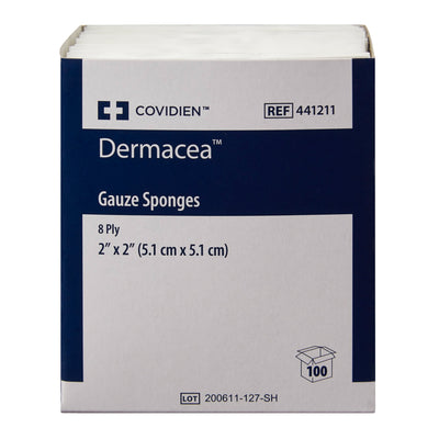 Dermacea™ Sterile Gauze Sponge, 2 x 2 Inch, 1 Box of 50 (General Wound Care) - Img 2