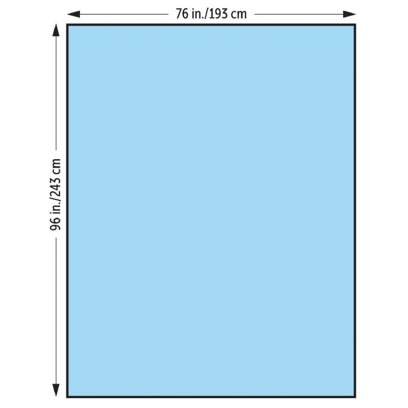 Halyard Sterile X-Large General Purpose Drape, 76 x 96 Inch, 1 Case of 24 (Procedure Drapes and Sheets) - Img 1